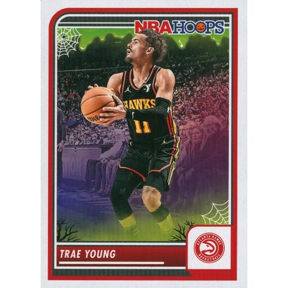 2023-24 Haunted Hoops Basketball Card #82 Trae Young - Picture 1 of 2